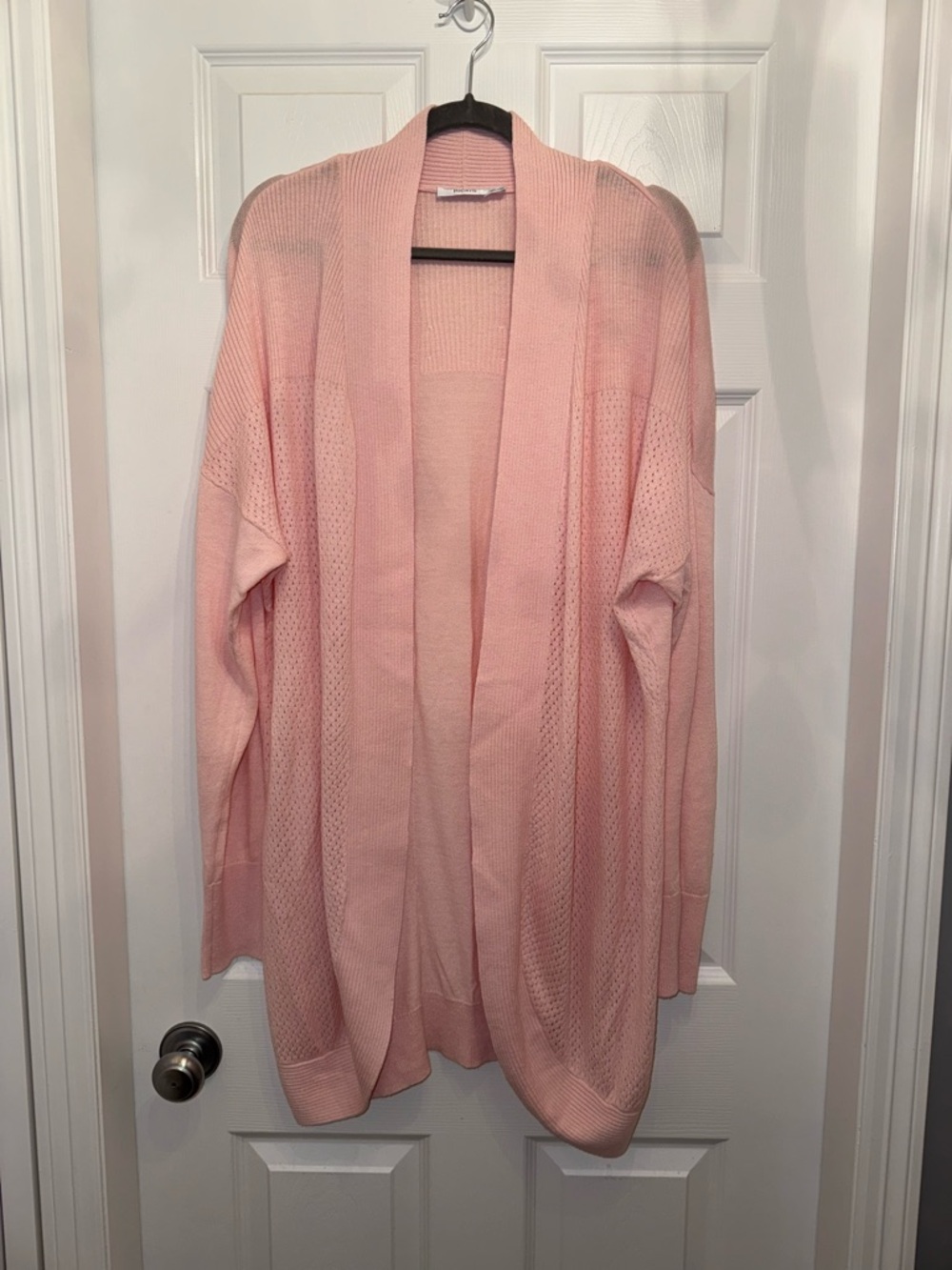 Ricki's Dusty Pink Open-Front Knit Cardigan